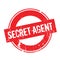 Secret Agent rubber stamp