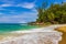 Secret Banana Beach bay panorama turquoise clear water Phuket Thailand