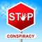 Secret Conspiracy Sign Representing Complicity In Treason Or Political Collusion 3d Illustration