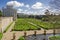 Secret garden inside Villa Doria Pamhili in Rome, Italy