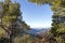 Secret Provence : Mountain landscape and evergreen mediterranean forest in Baronnies Regional Park, France