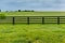 Section of Horse Fence and Pasture