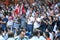 A section of the huge crowd at the Kirkpinar Turkish Oil Wrestling Festival in Edirne in Turkey.