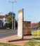 Sections of the Gdansk Shipyard Wall Walesa`s Wall and the Berlin Wall, in memory of Solidarnosc, Gdansk, Poland.