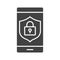 Secure Device icon vector image.