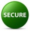 Secure green round button