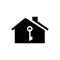 Secure home icon