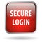 Secure login web button