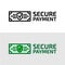 Secure payment icon.