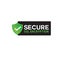 Secure Ssl Encryption Logo, Secure Connection Icon Vector Illustration