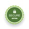 Secure Website Certificate Badge