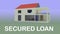 Secured Loan concept