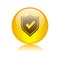 Secured / security icon web button