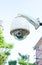 Security camera (Clipping path)