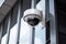 security camera, monitoring entrance of building or facility