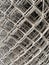security chain link fence stacked industrial fencing rolled close up for sale