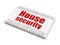 Security concept: newspaper headline House Security