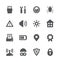 Security device simple icons