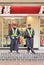 Security guards in front of KFC outlet, Shanghai, China