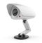 Security white camera surveillance 3D. Safety