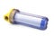 Sediment Water Filter Cartridge In Transparent Plastic Container