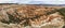 Sedimentary rock formations in bryce canyon park