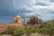 Sedona, Arizona, Lightning Strike, Mountains, Red Rocks