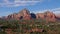 Sedona Arizona with Thunder Mountain Slow Zoom Out