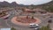 Sedona Arizona Traffic Roundabout Timelapse