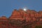 Sedona Moonrise