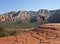 A Sedona Mountain Biker on Broken Arrow Trail