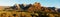 Sedona Panorama high res banner style landscape background