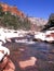 Sedona Slide Rock and Winter Snow