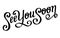 See you soon. Hand drawn lettering phrase. Design element for poster, greeting card, banner