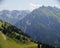 Seealpe valley in Oberstdorf, Bavaria, Germany