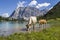 Seebensee lake in Tyrol