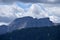 The Seekofel massif seen from the Tesido mountains