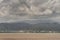 Seen from Coral Sea, skyline of Cairns, Australia