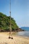 Seesaw on the beach