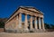 Segesta temple, one of the best remains of Greek style in Sicily, Italy