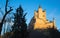 Segovia - Alcazar castle in evening light.