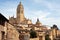 Segovia cathedral in gothic style, Spain