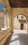 Segovia - The portico of Romanesque church Iglesia de la Santisima Trinidad