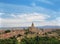 Segovia view of the old town. Castile, Spain