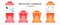 Segregation and recycling. Containers for garbage and trash. Rubbish bins for sorting different types of waste. Multi-colored cans