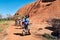 Segway around Uluru Ayers Rock. Northern Territory. Australia