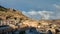 Sehidiye mosque minaret with Mardin old city cityscape, Mardin, Turkey