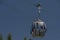 Seilbahn on Kanzelhohe from Annenheim with blue sky in summer hot day