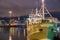 Seine fishing vessel in port of Reykjavik