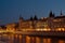 The Seine at Night, Paris, France